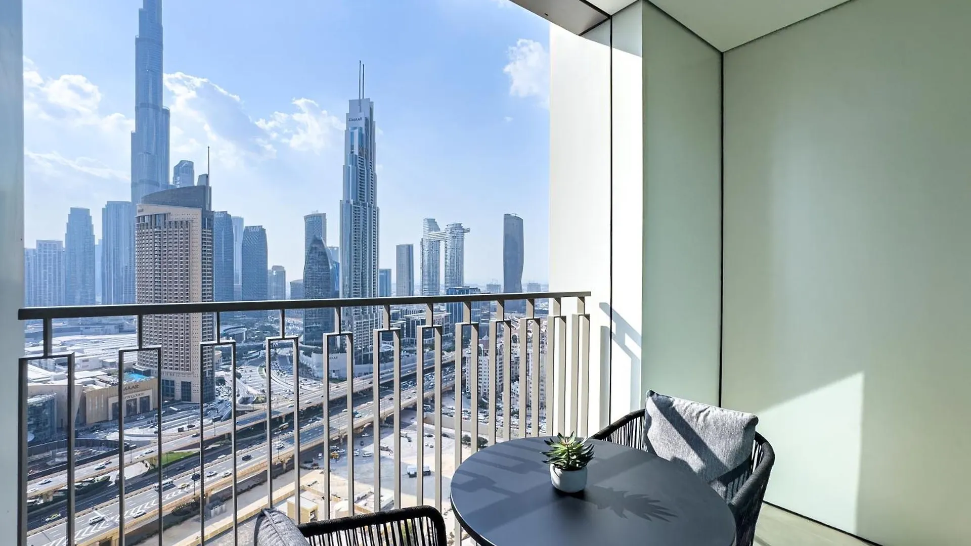 Premium 3Br L Office With Burj Khalifa & Fountain Views Daire Dubai