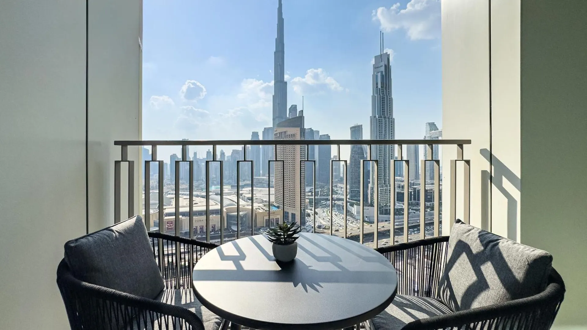 Premium 3Br L Office With Burj Khalifa & Fountain Views Daire Dubai Birleşik Arap Emirlikleri