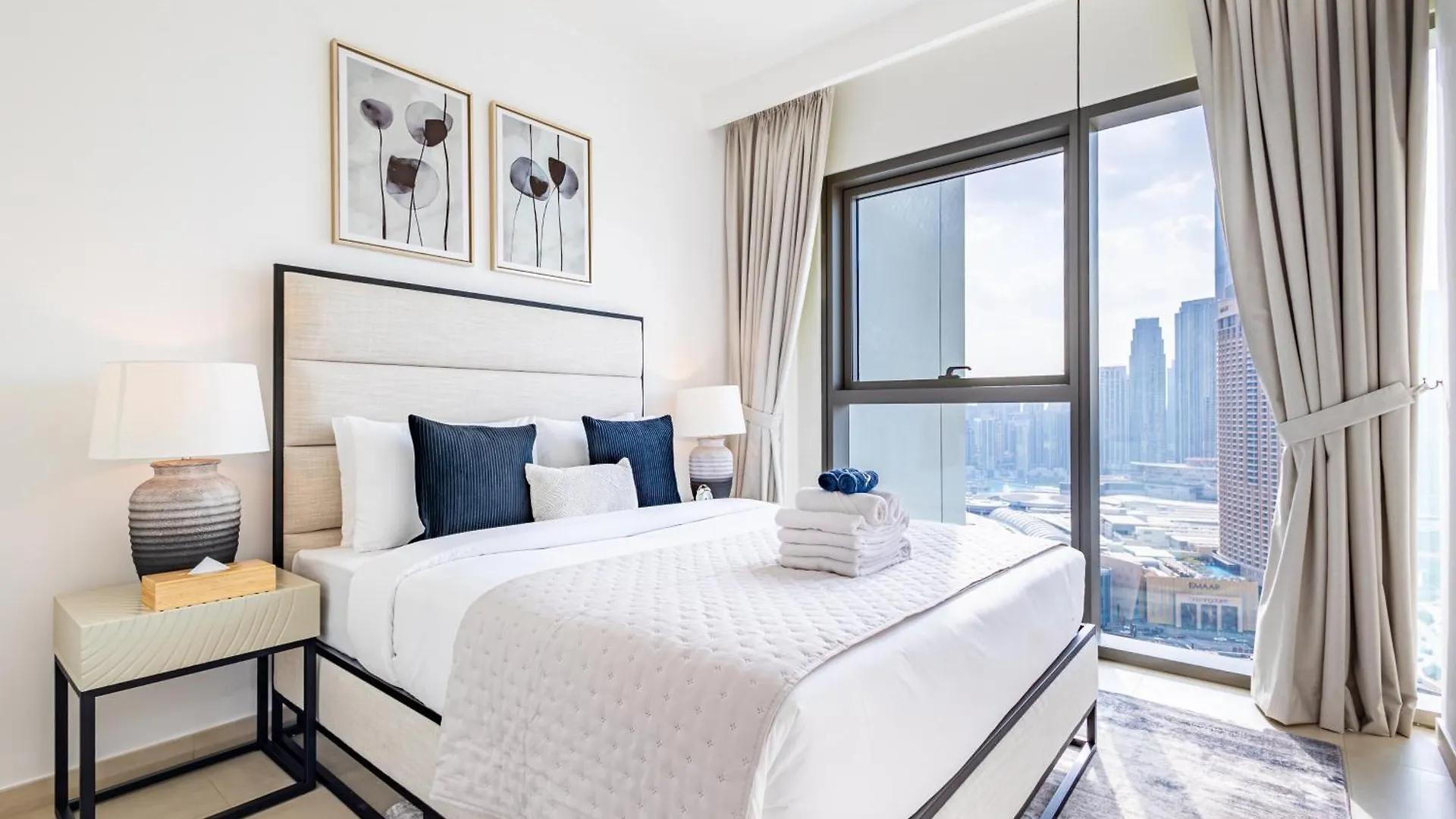 Premium 3Br L Office With Burj Khalifa & Fountain Views Daire Dubai 0*,  Birleşik Arap Emirlikleri