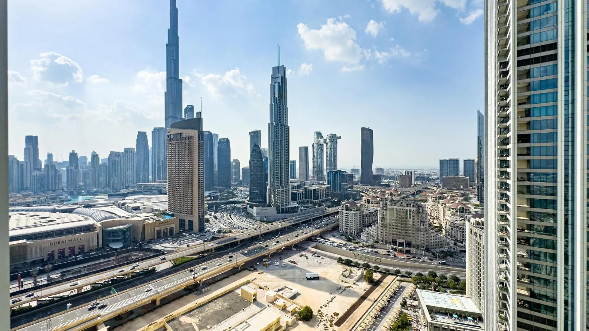 Premium 3Br L Office With Burj Khalifa & Fountain Views Daire Dubai